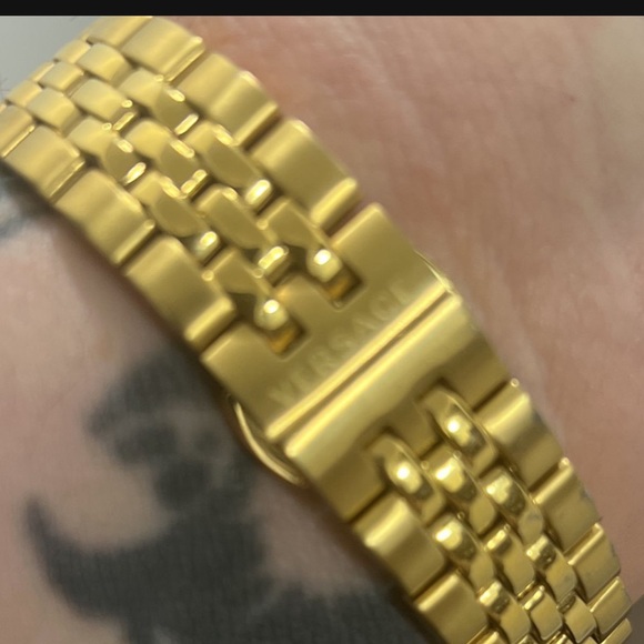 Versace Accessories New Versace Gold Watch Poshmark